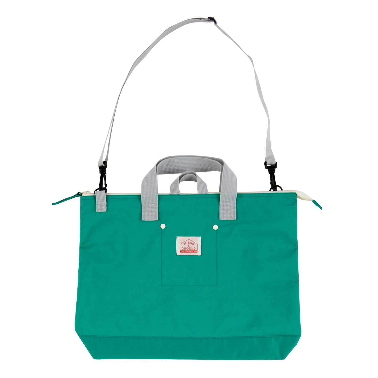 Ocean&Ground ショルダー付き レッスンバッグ 通園 通学 サブバッグ