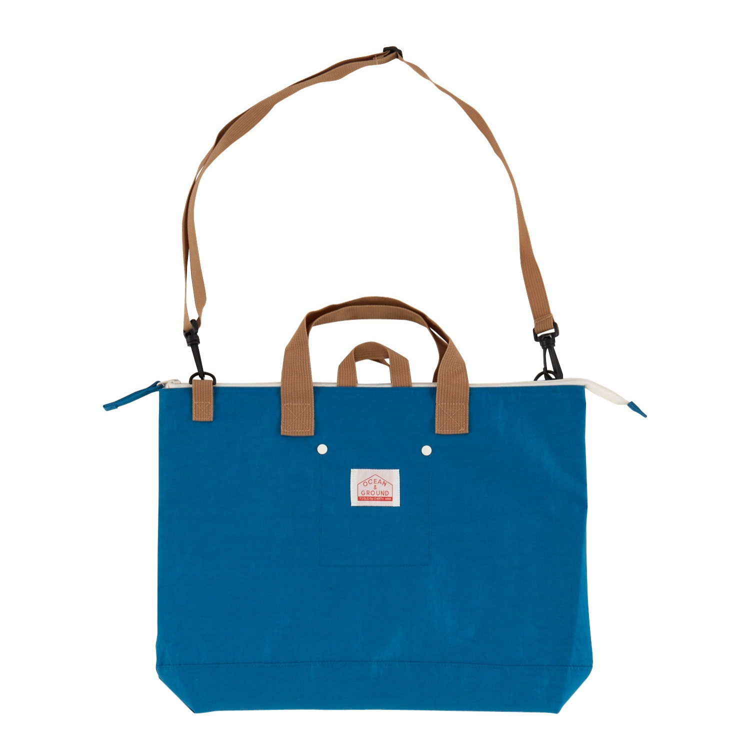 Ocean&Ground ショルダー付き レッスンバッグ 通園 通学 サブ