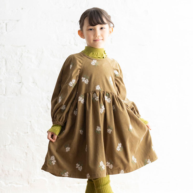 little cotton clothes ワンピース 5-6y s.t.closet frabjous 子供服t Little s.t.by リトルエスティー