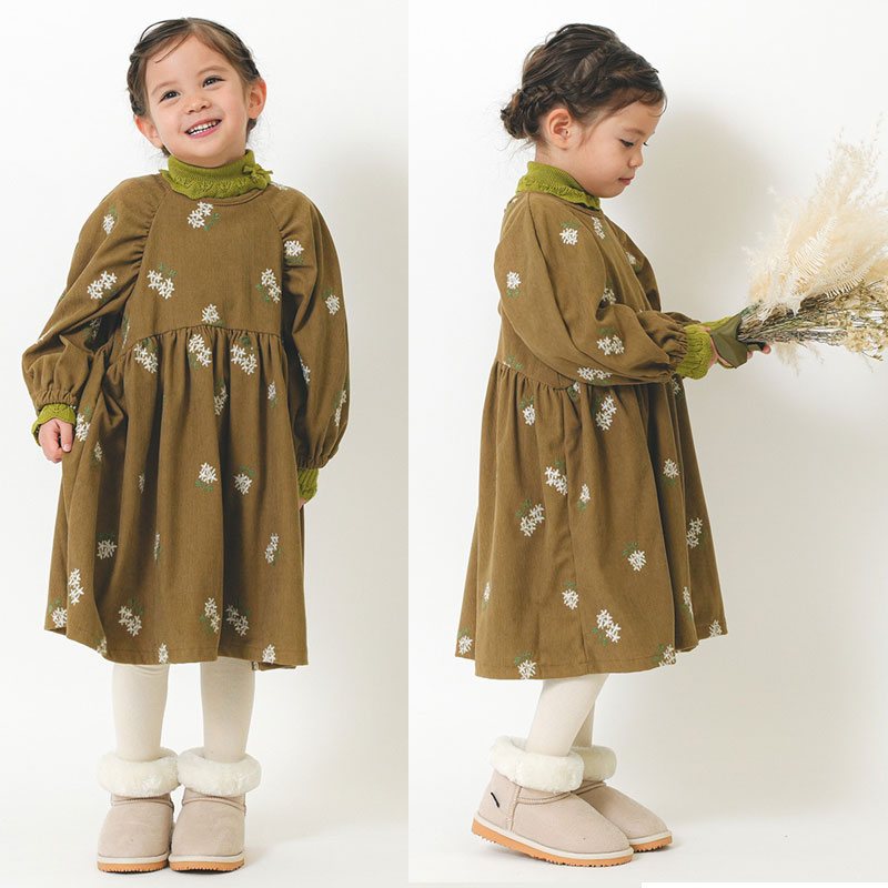 little cotton clothes ワンピース 5-6y little cotton clothes 5-6Y 花柄ワンピース - メルカリ