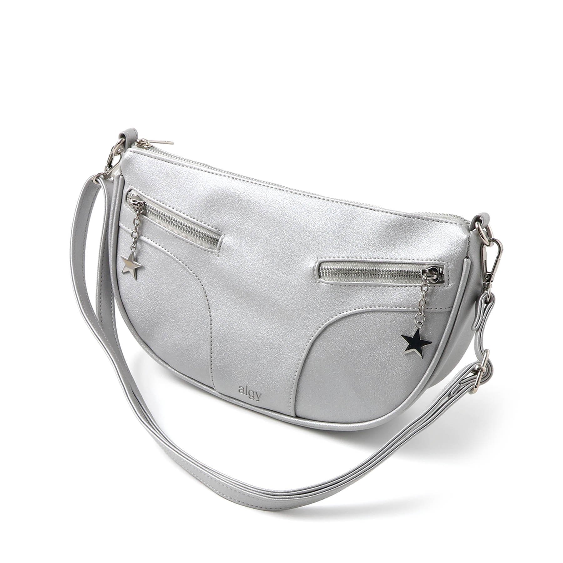 algy（アルジー） 子供用t algy ジップデザイン ショルダー バッグ