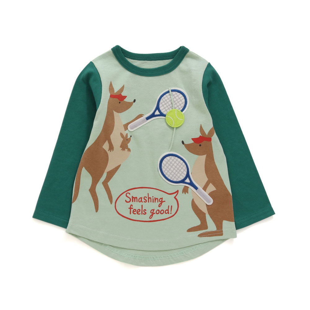 BIT'Z 子供服 長袖 Tシャツ ビッツ 4色2柄 ギミック キッズ
