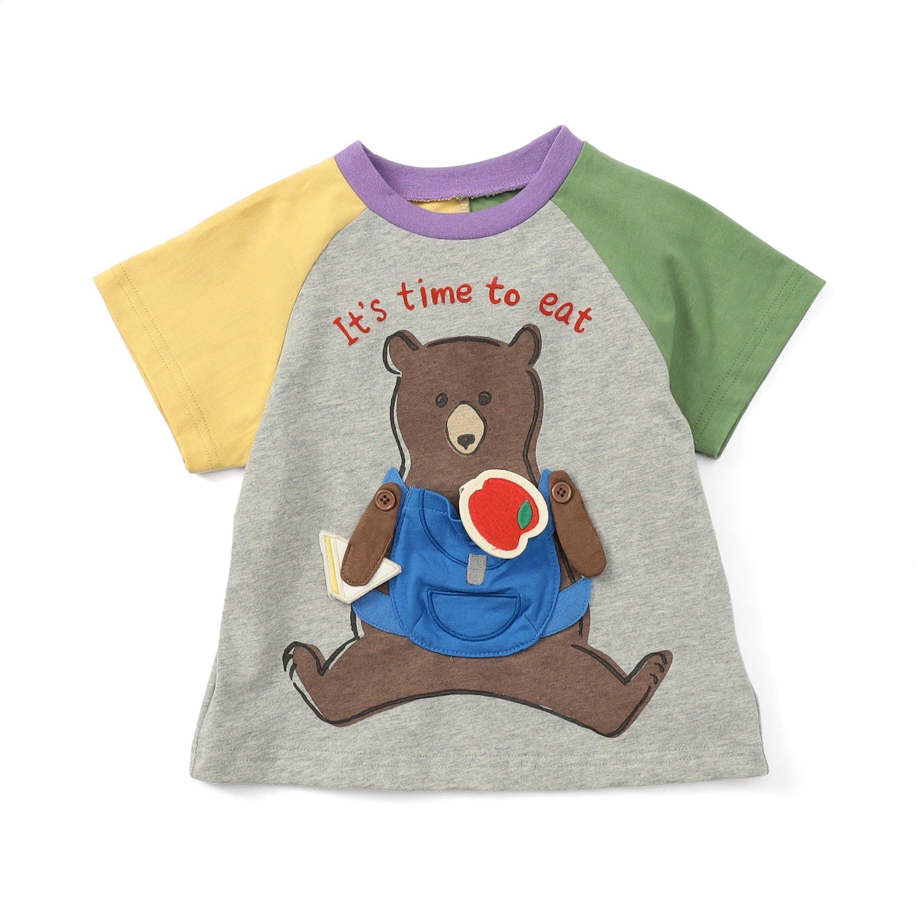 BIT'Z 子供服 ビッツ クマとライオンのピクニックお昼ご飯仕掛け