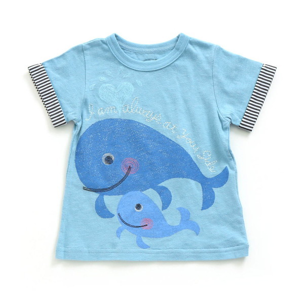 子供服 Bit Z ビッツ クジラ親子プリント半袖tシャツ キッズ 女の子 男の子 子ども 21夏 071 ミッキーキッズ 通販 Yahoo ショッピング