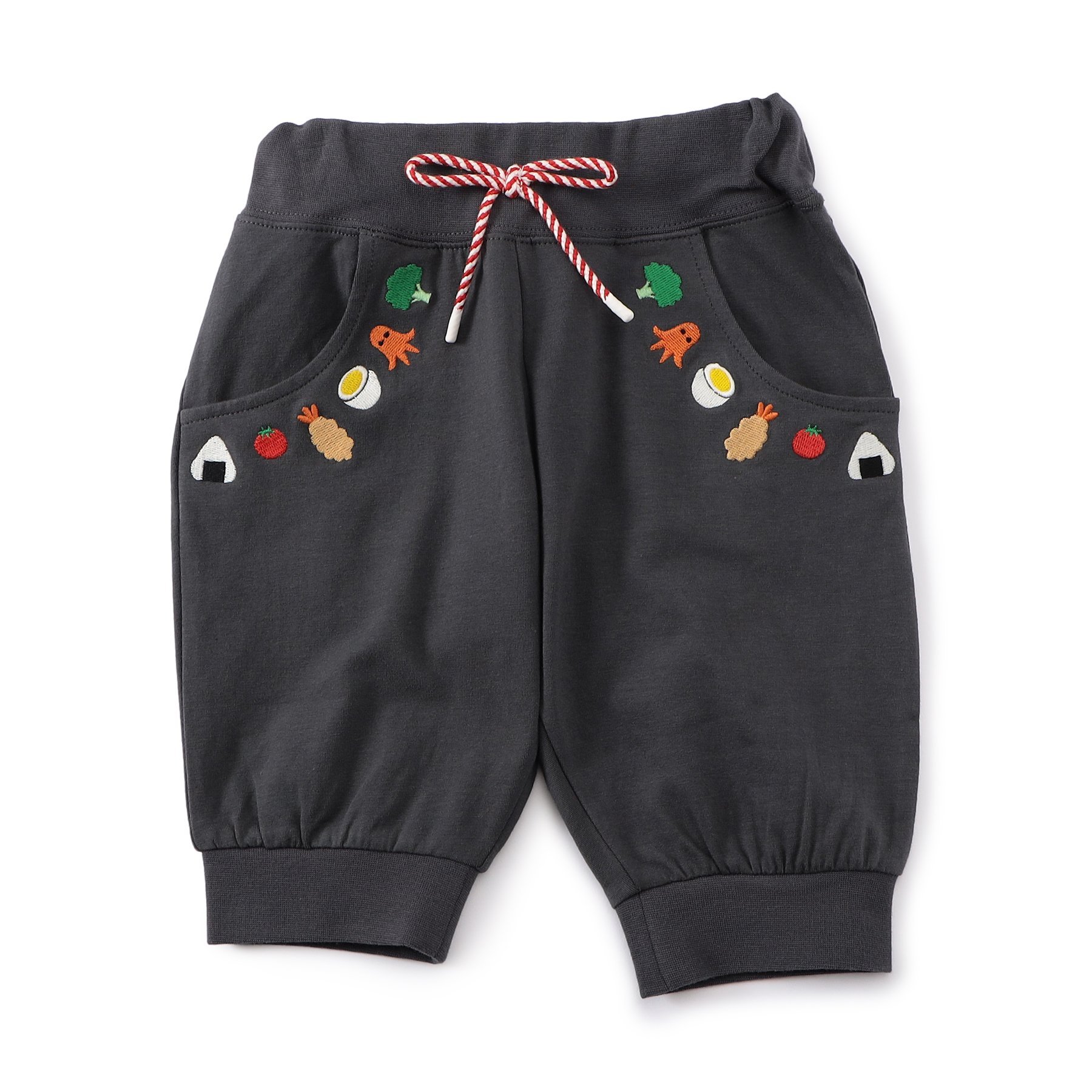 アナスイミニ 蝶刺繍ジョガーパンツ150㎝　ブラック 奇跡の再販御予約✨【✨15th LIMITED✨】ラインポケットニット