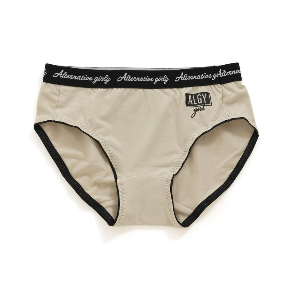 SALE／95%OFF】 子供服 下着 パンツ ALGY アルジー ボックス ロゴ ショーツ インナー 女の子 ジュニア 小学生 中学生 