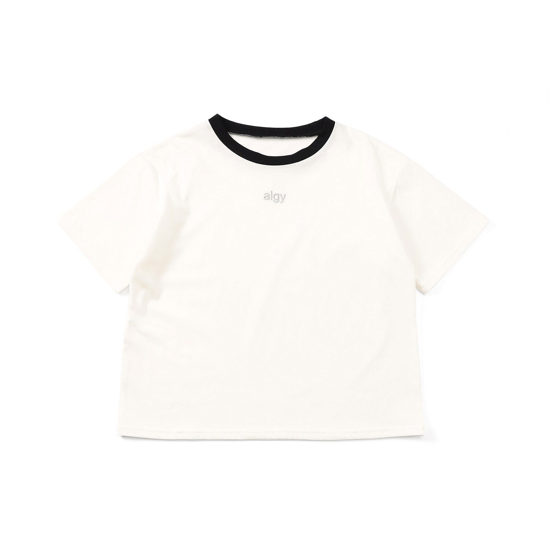 algy 子供服 アルジー algyシシュウ リンガー Tシャツ 女の子