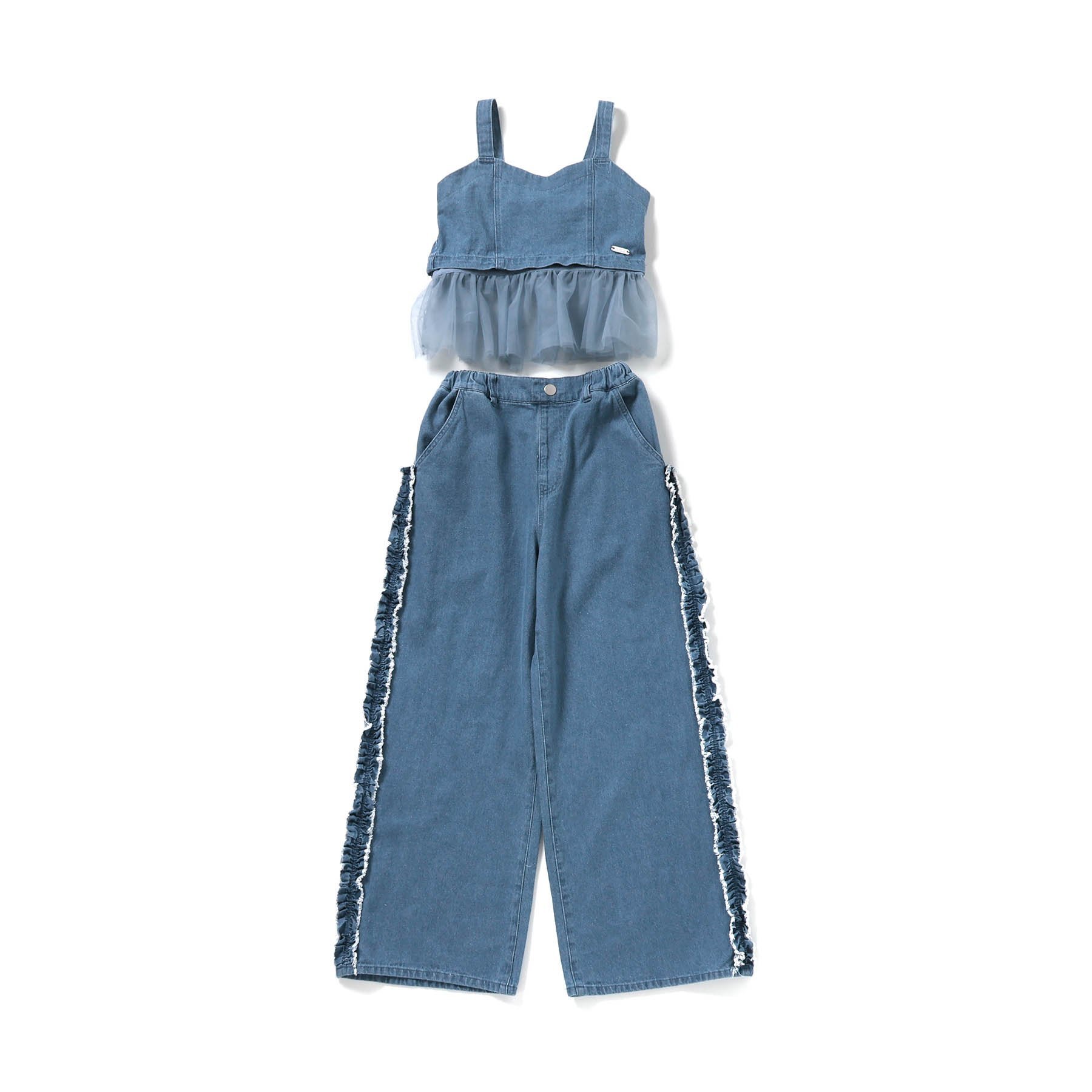 algy（アルジー） 子供服t algy 2WAY ビスチェ＆パンツ セット女の子