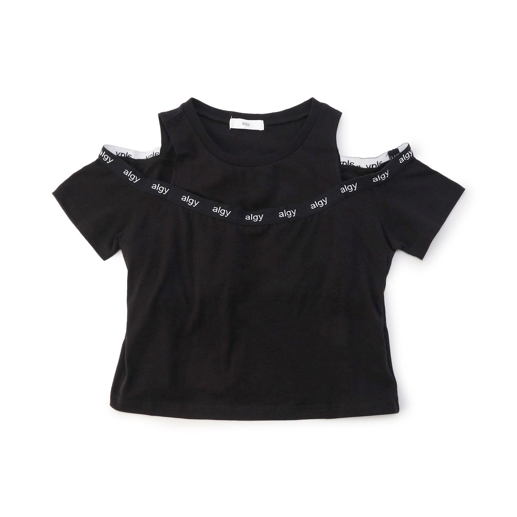 algy（アルジー） セール 子供服 カップ付き 肩あき 半袖Tシャツ