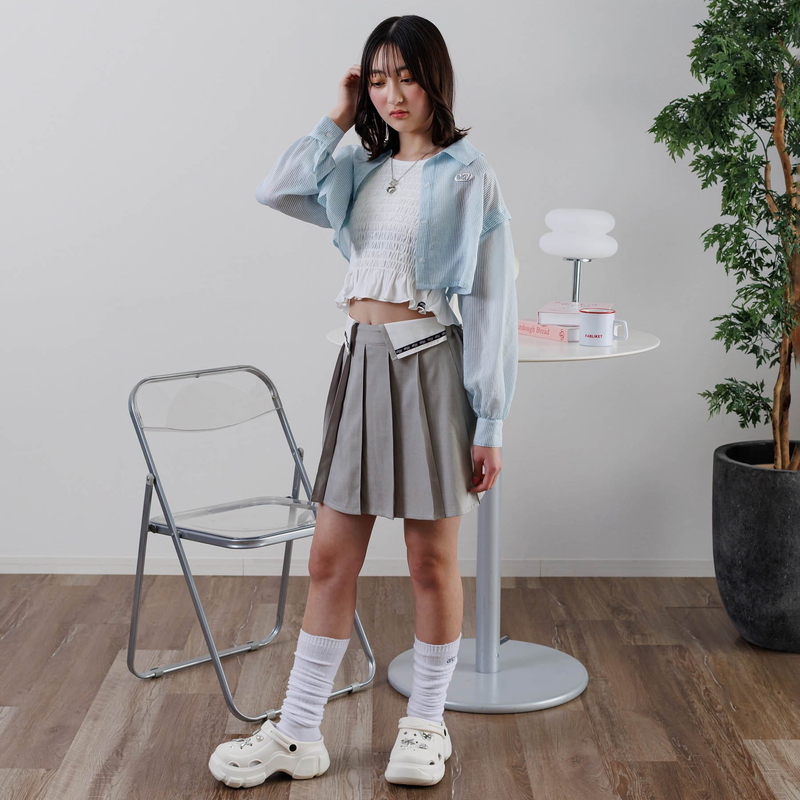 おまとめ2点　新品未使用 ALGY スカパン単品　XS135〜145 mickykids_g218915