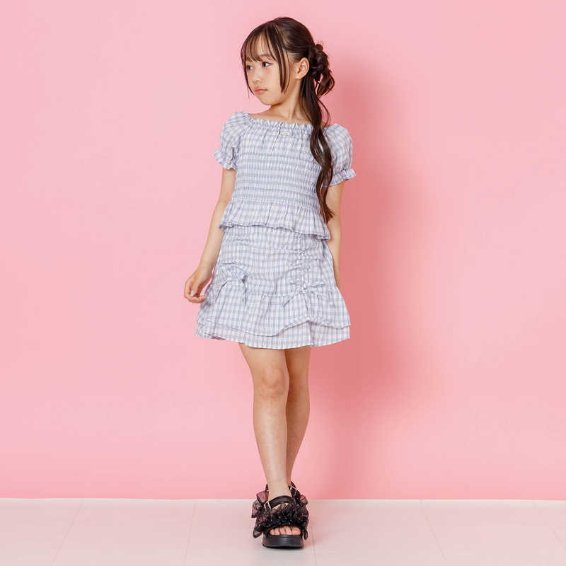 algy（アルジー） セール 子供服 2WAY チェック セット アップ キッズ