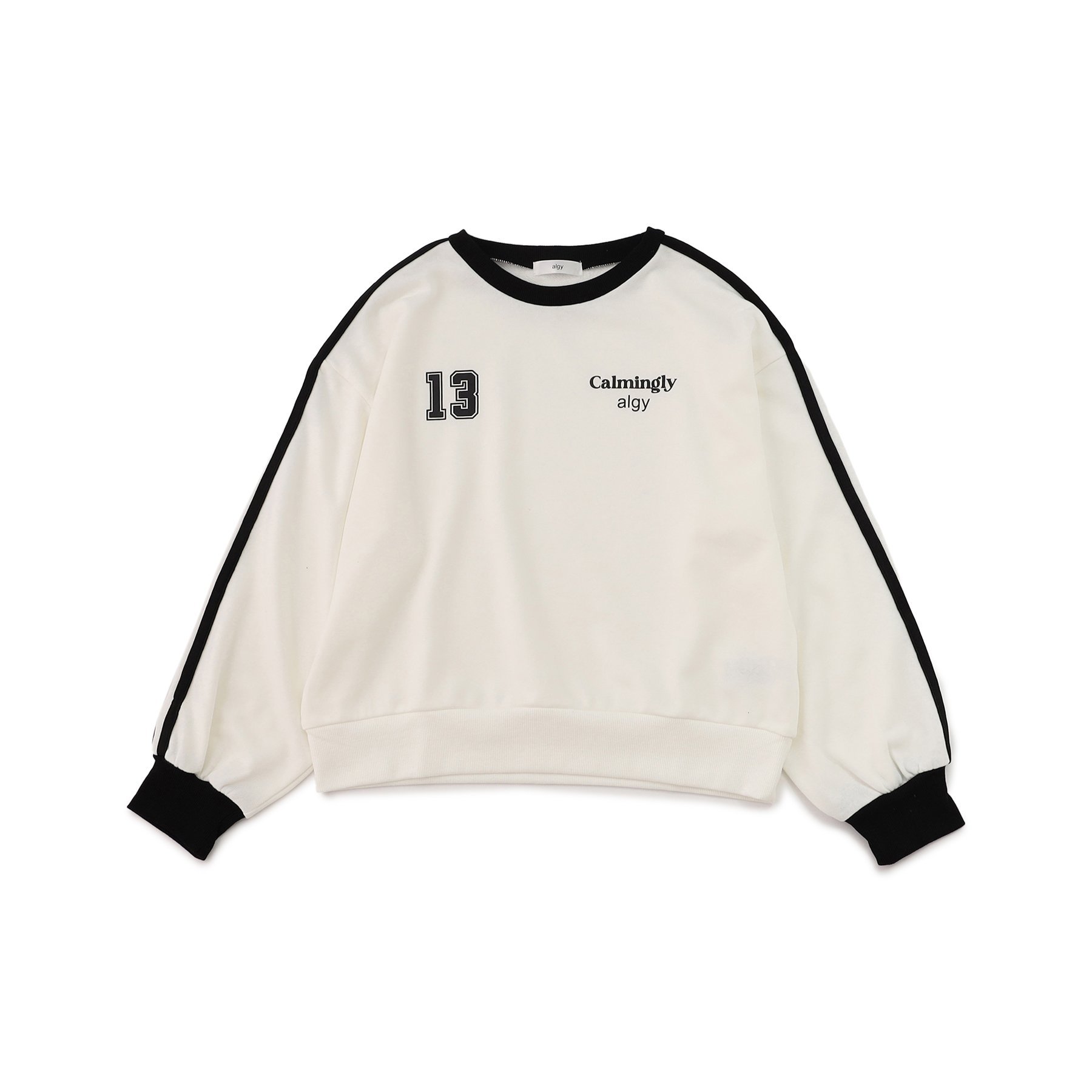 algy（アルジー） セール 子供服t algy ラインスリーブ トレーナー