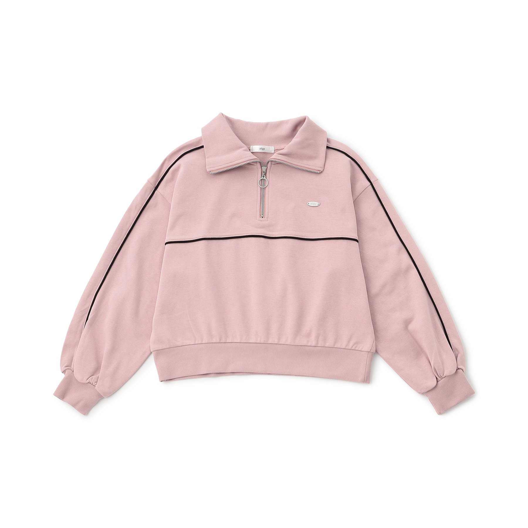algy（アルジー） セール 子供服t algy ハーフジップ トレーナー 裏毛