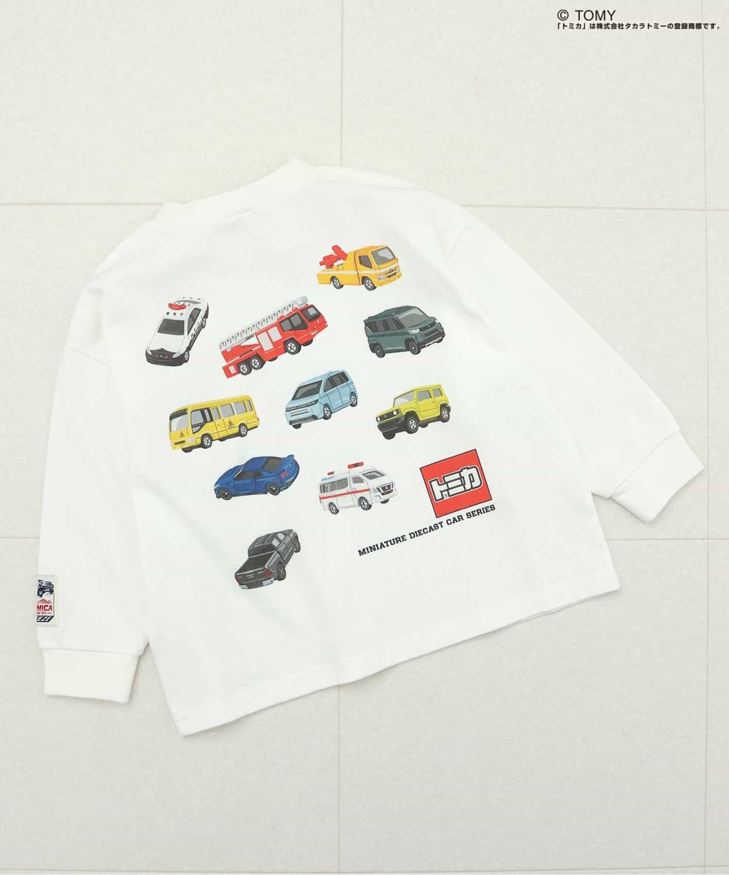 BREEZE（ブリーズ） 子供服 TOMICA×BREEZEグラフィック Tシャツトミカ