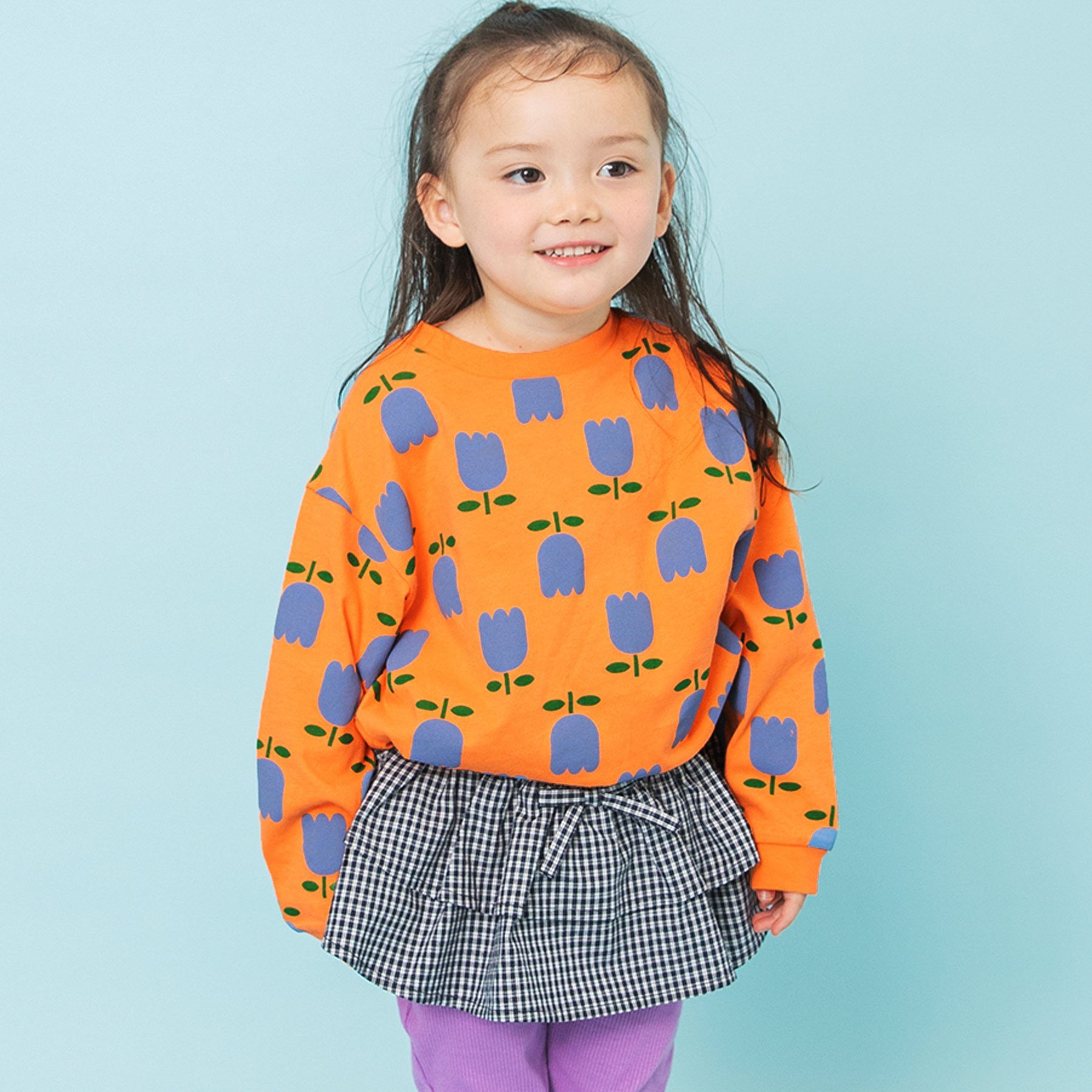カラフル 長袖トップス 3枚セット BREEZE（ブリーズ） セール 子供服 DAISUKI 総柄 ロンT キッズ