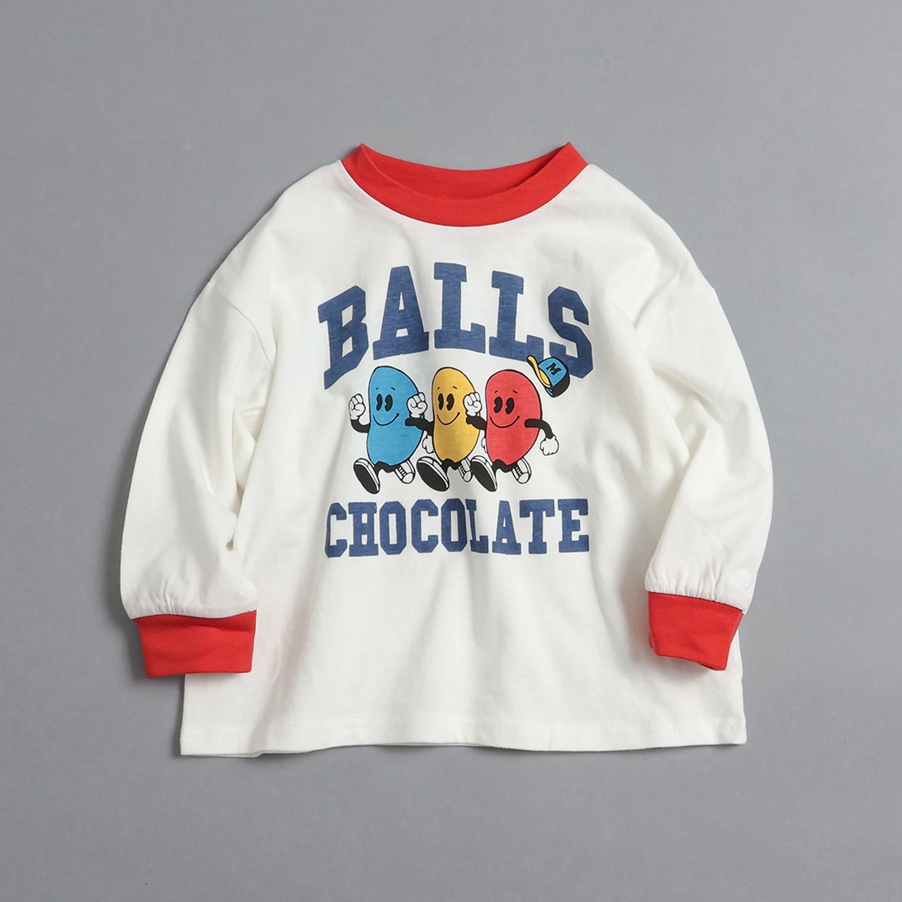 BREEZE（ブリーズ） 子供服 WEB限定イロイログラフィック 長袖 Tシャツ