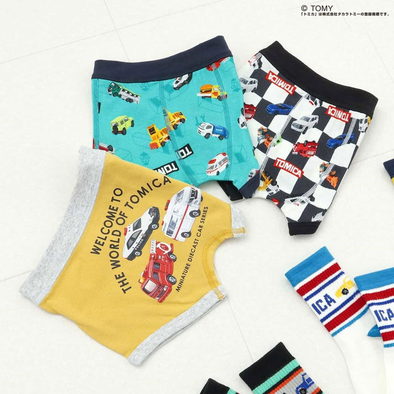 おもちゃ、パンツ Ampersand（アンパサンド） 子供用 下着 BREEZE ブリーズ トミカ