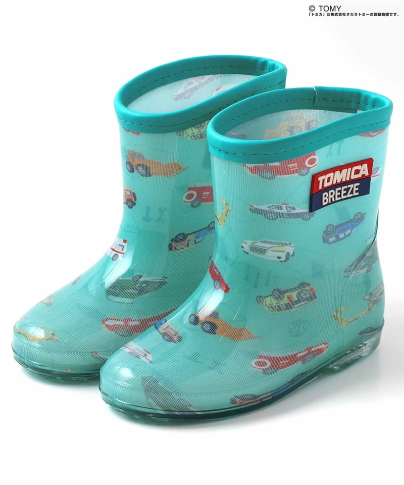 タカラ ピコ ２体＋服8点靴1点付き　値下げしました BREEZE（ブリーズ） 子供服t BREEZE TOMICA×BREEZE レインシューズ