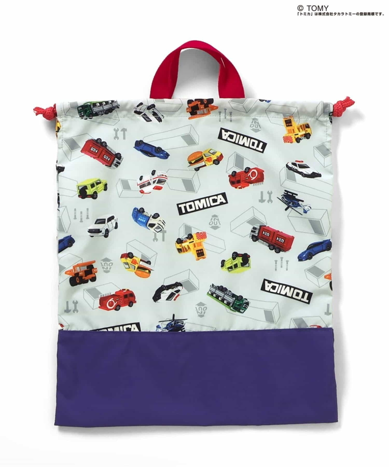 BREEZE（ブリーズ） トミカ 巾着 TOMICA 園 幼稚園 入学 学校 小物
