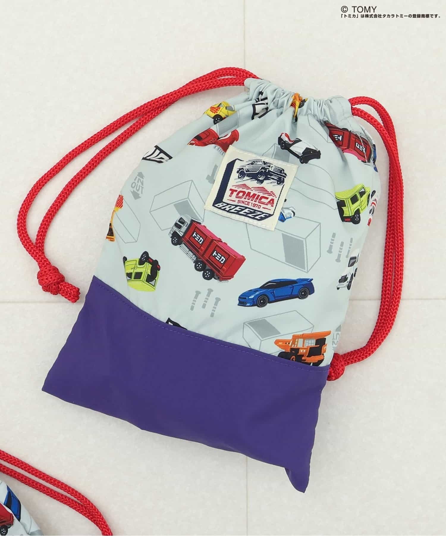 BREEZE（ブリーズ） トミカ 巾着 TOMICA 園 幼稚園 入学 学校 小物