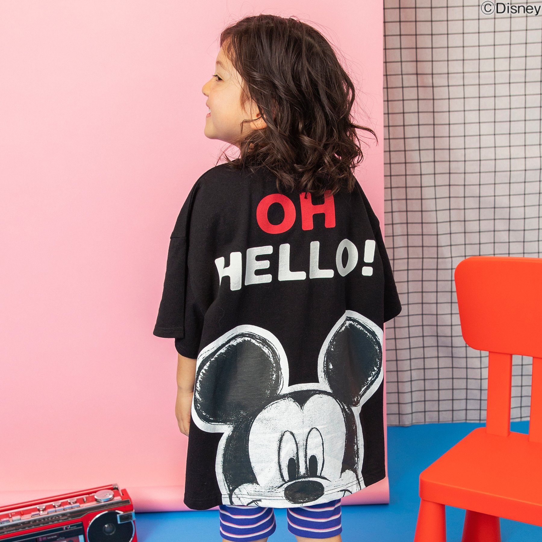 子供用キャラクターTシャツ BIT'Z（ビッツ） ディズニー キャラクター Tシャツ 半袖 80-140cm 子供