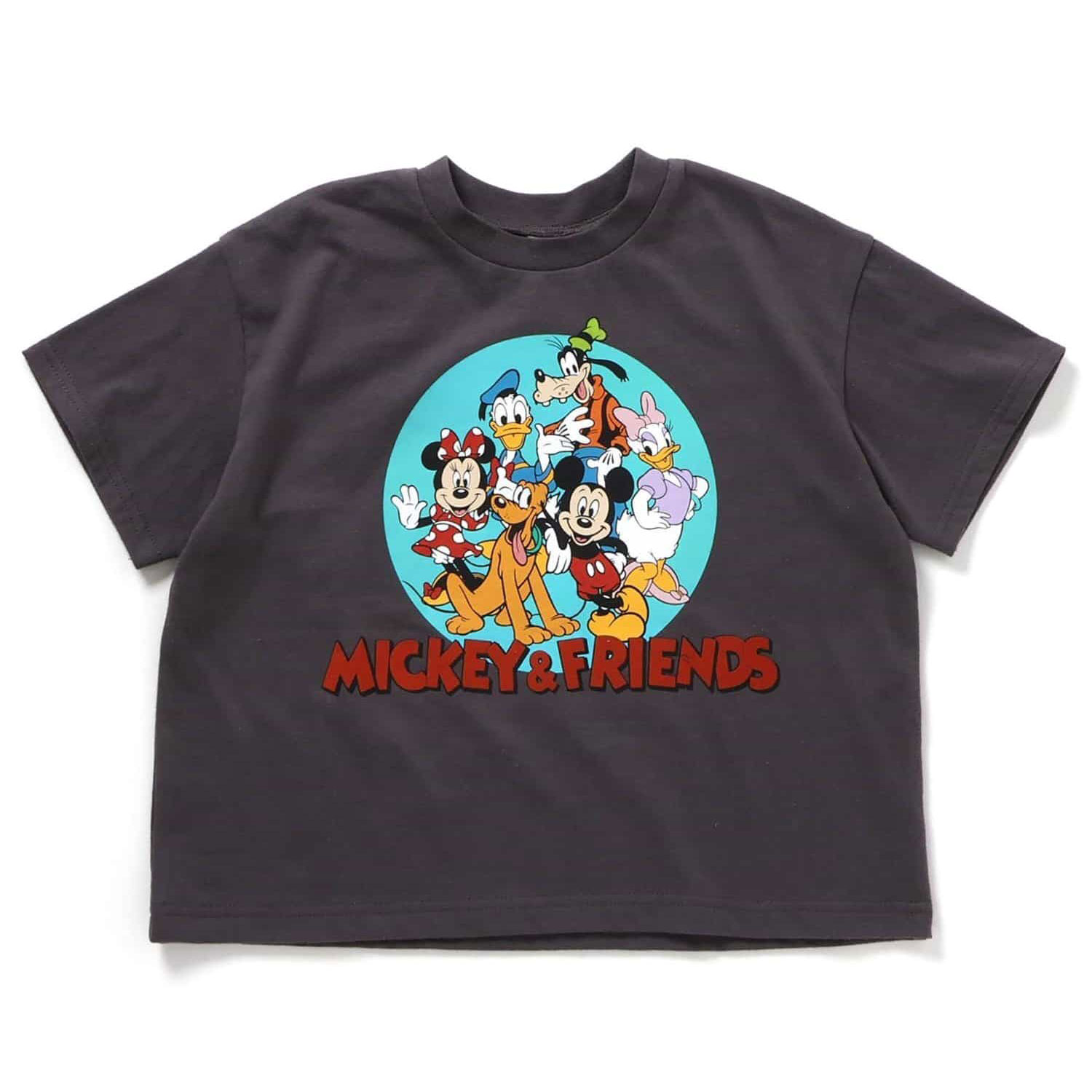 子供服 BREEZE ブリーズ ディズニーキャラクターフレンズ Tシャツ