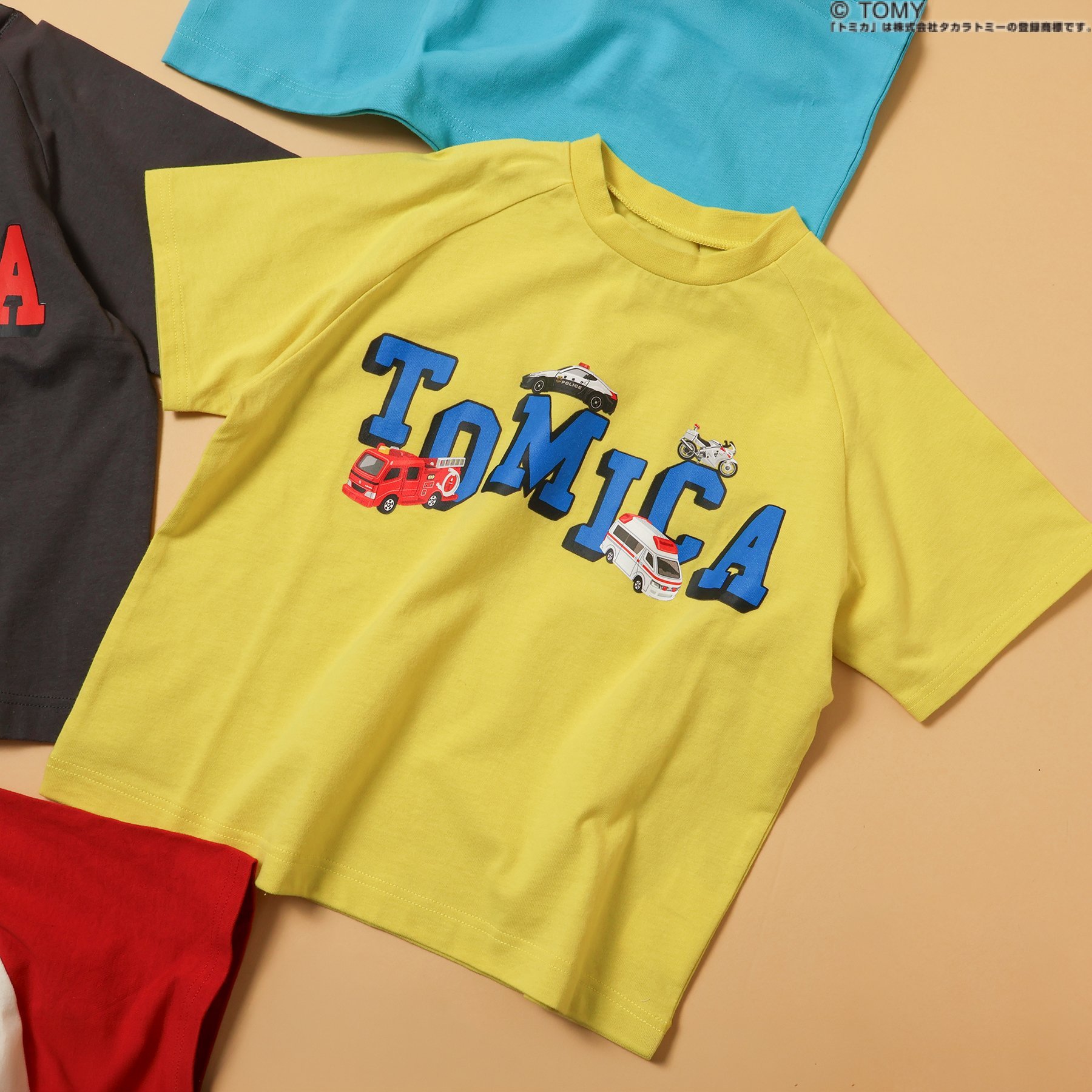 BREEZE（ブリーズ） 子供服 TOMICA×BREEZEグラフィック Tシャツ トミカ
