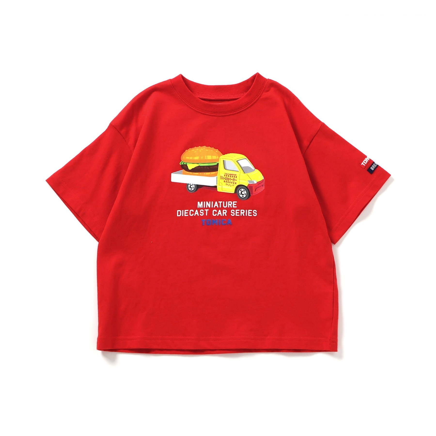 子供服 BREEZE ブリーズ TOMICA×BREEZEナンバリング Tシャツ キッズ