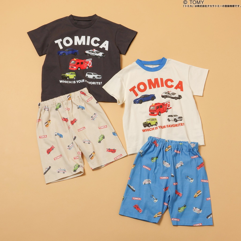 BREEZE（ブリーズ） 子供服 TOMICA×BREEZEパジャマ セット キッズ