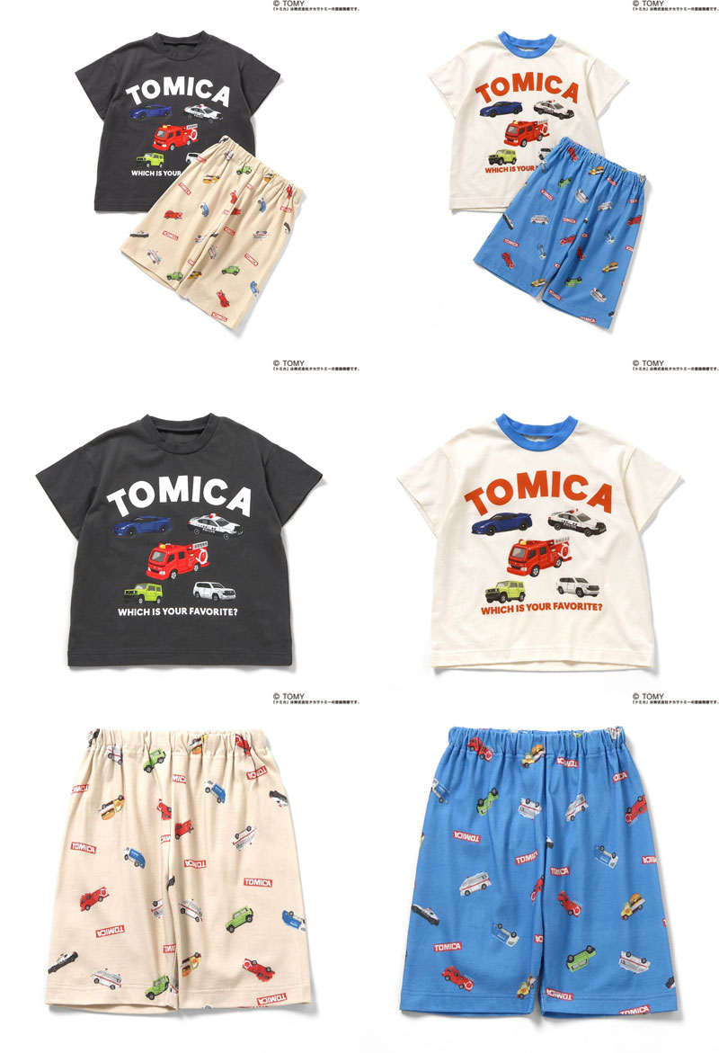 BREEZE（ブリーズ） 子供服 TOMICA×BREEZEパジャマ セット キッズ