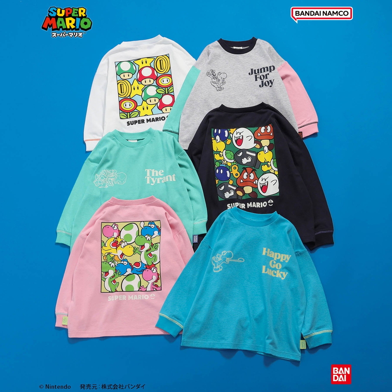 BREEZE（ブリーズ） セール 子供服 スーパーマリオボックス Tシャツ