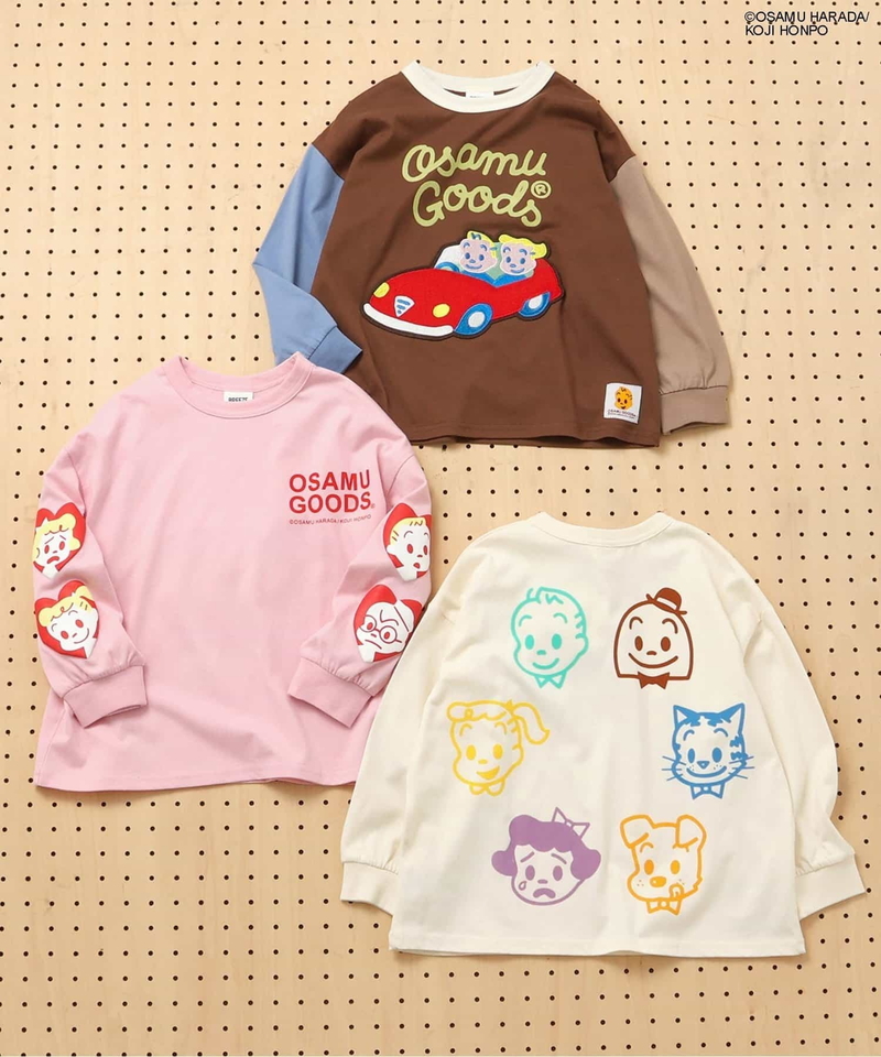 algy（アルジー） セール 子供用 BREEZE ブリーズ OSAMUGOODS 3色3柄 T