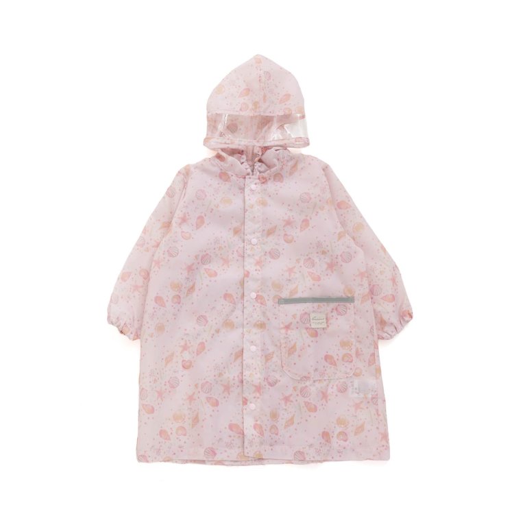 子供服 ampersand 総柄 ランド コート キッズ 入園 入学準備 レインコート ランドセルコ...