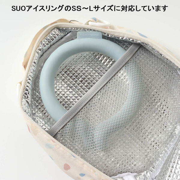 ICE RING POUCH アイスリング ポーチ 保冷 suo ampersand アンパサンド 熱中症対策 ネッククーラー クールリング ネックリング｜mickykids｜15