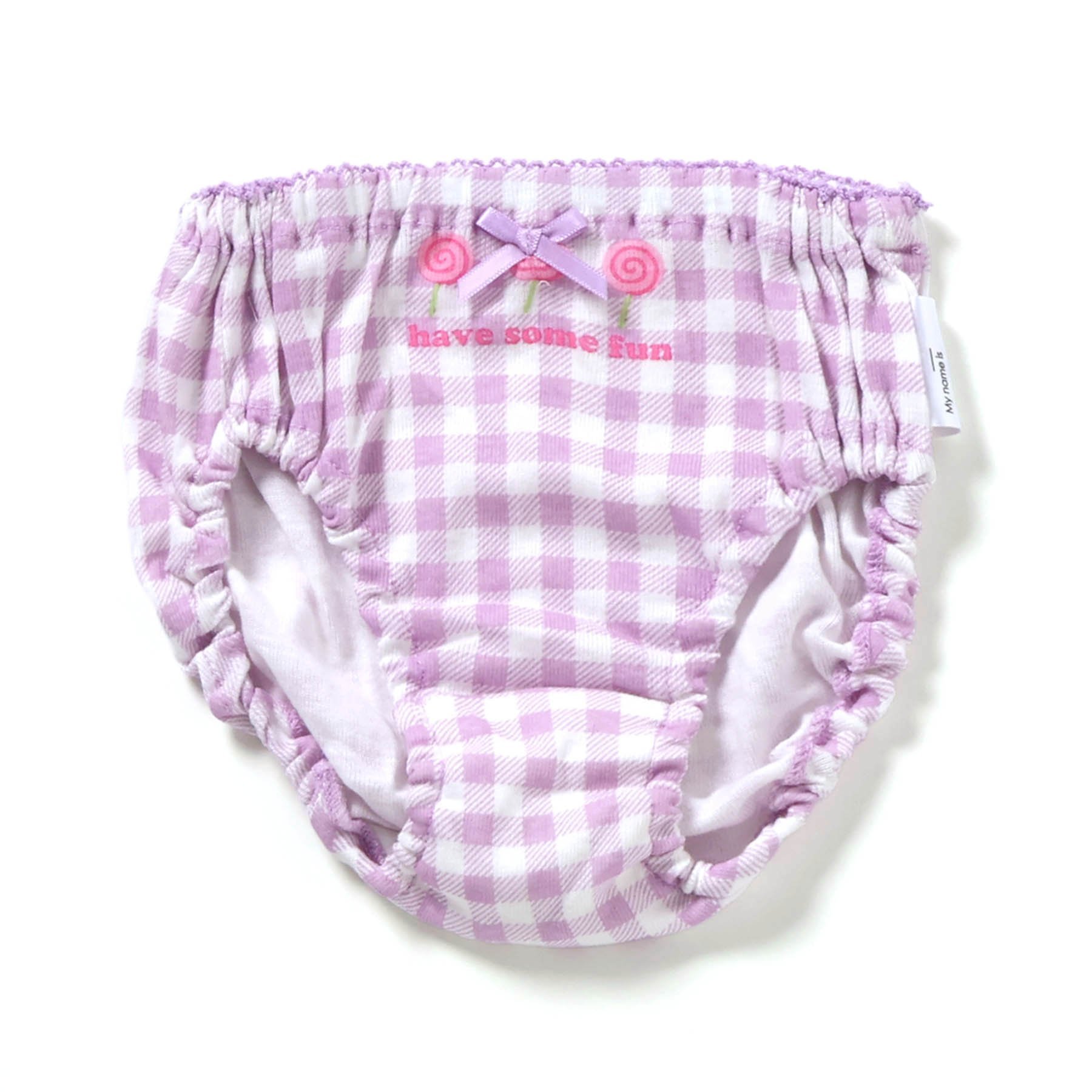 4点でメール便送料無料 ampersand アンパサンド 女の子用ショーツ