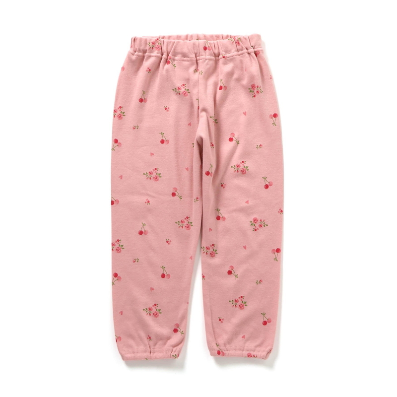 コスモス様し専用⭐︎新品 アンパサンド さくらんぼ柄 パジャマ ピンク 5点セット Ampersand（アンパサンド） パジャマ 長袖 上下 セット リボン柄