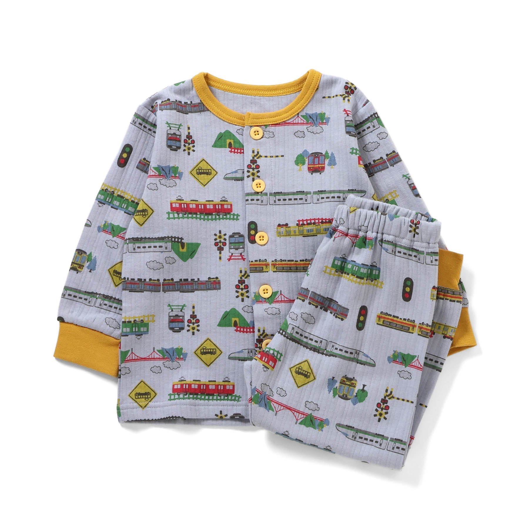 Ampersand（アンパサンド） セール 子供服t ampersand 電車柄 ニット