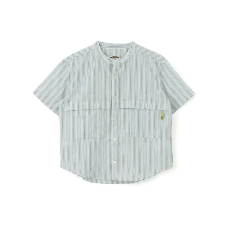 【希少】gucci チルドレン キッズ ストライプバンドカラーシャツ 12Y ボーイズ ハイブランド シャツ | キッズ ワイシャツ | GUCCI® JP