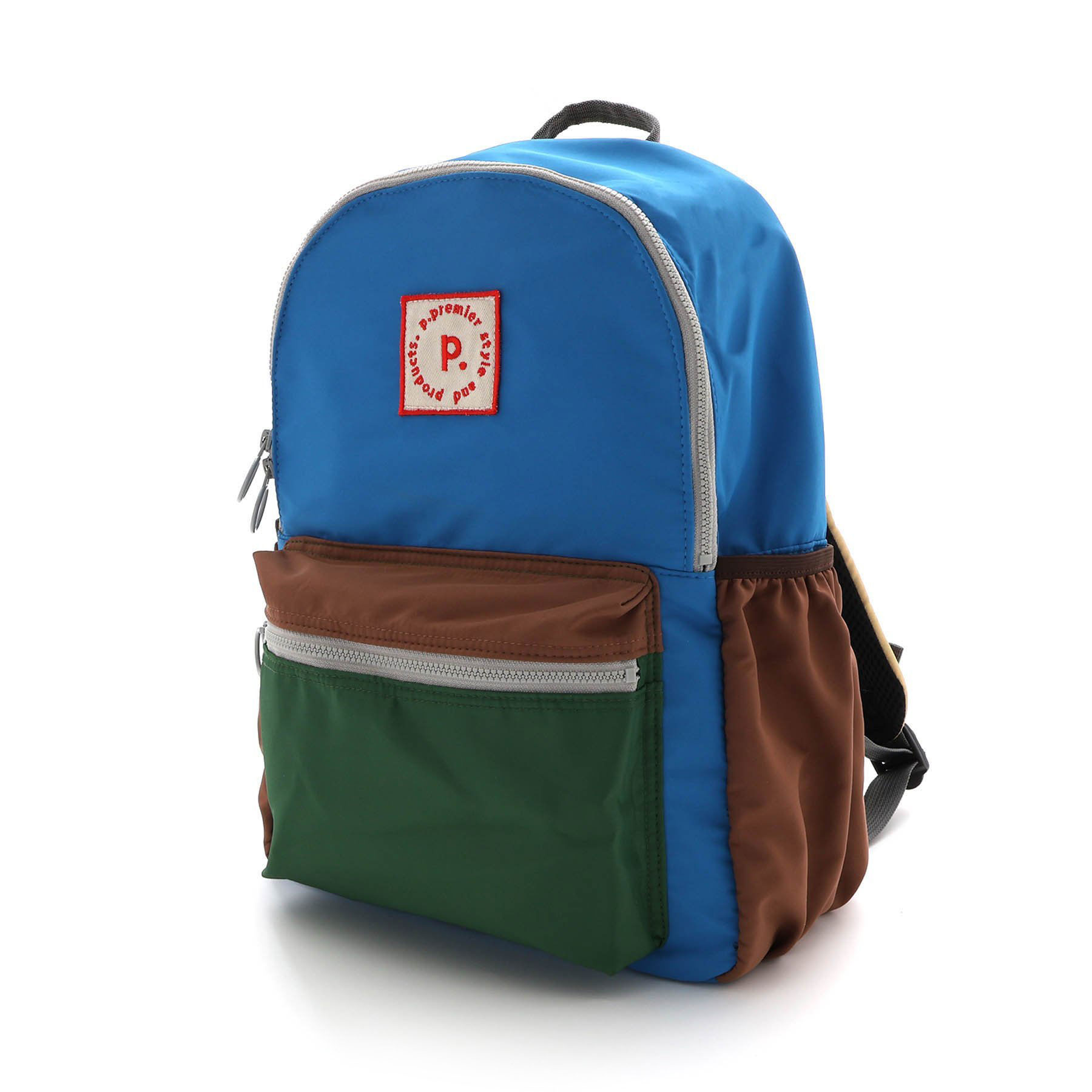 希少　00s OUTDOOR バックパック　リュック　青　フェード　円堂守着用 p.premier 子供服t マルチカラー リュック キッズ 通園 通学
