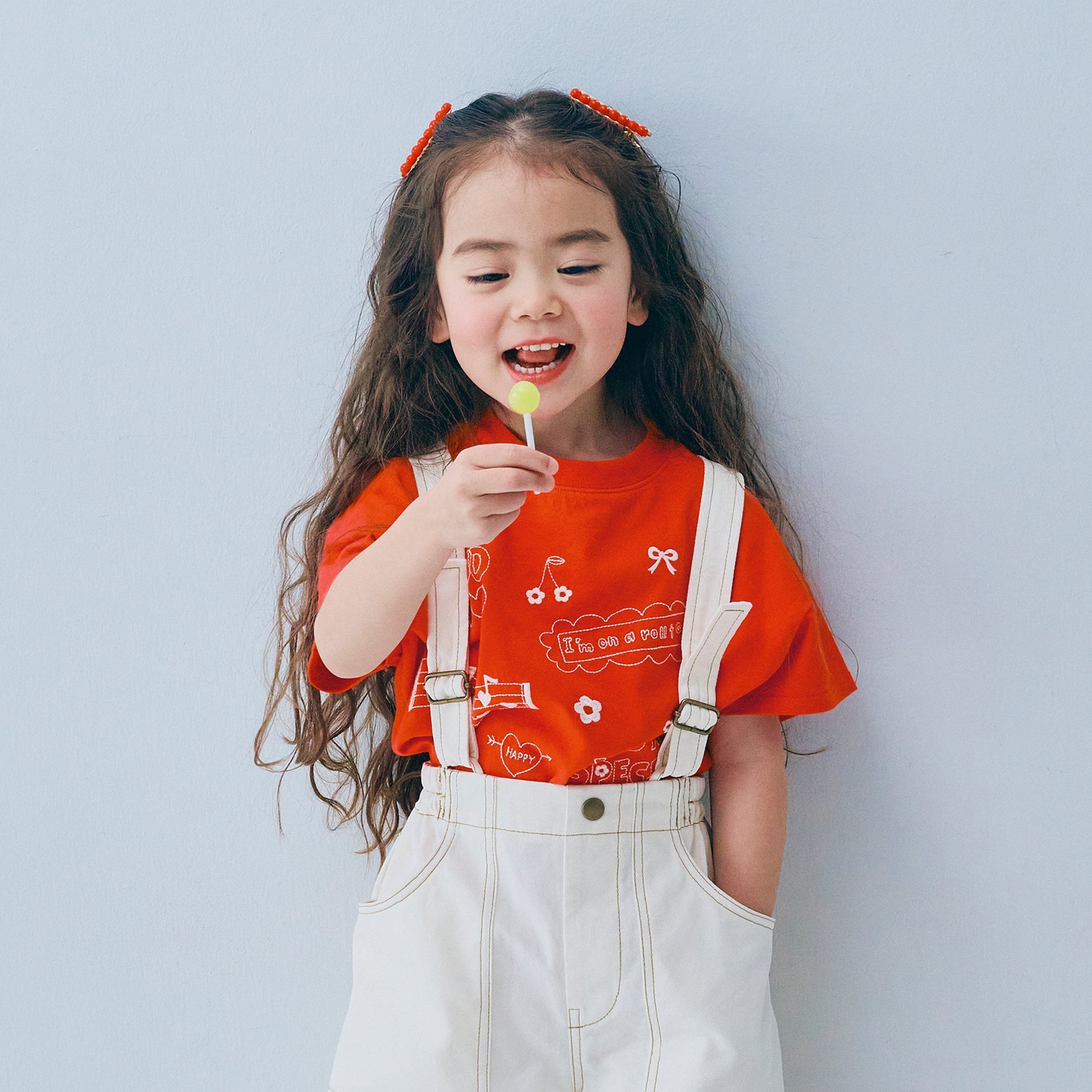 p.premier（ピードットプルミエ） セール 子供服 2柄 モチーフ刺繍 T