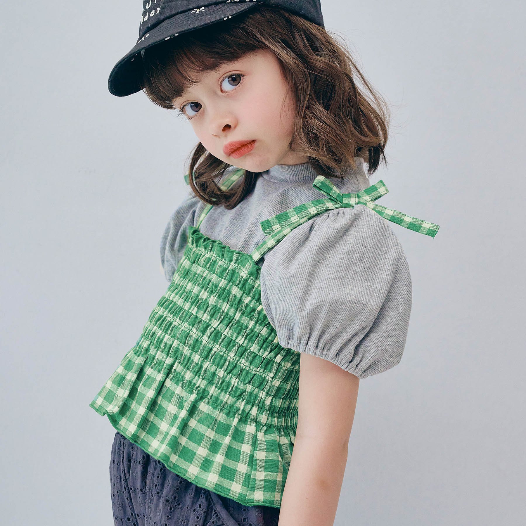 ちゃえ様 お洋服 セット p.premier（ピードットプルミエ） 子供服 先染めチェックの