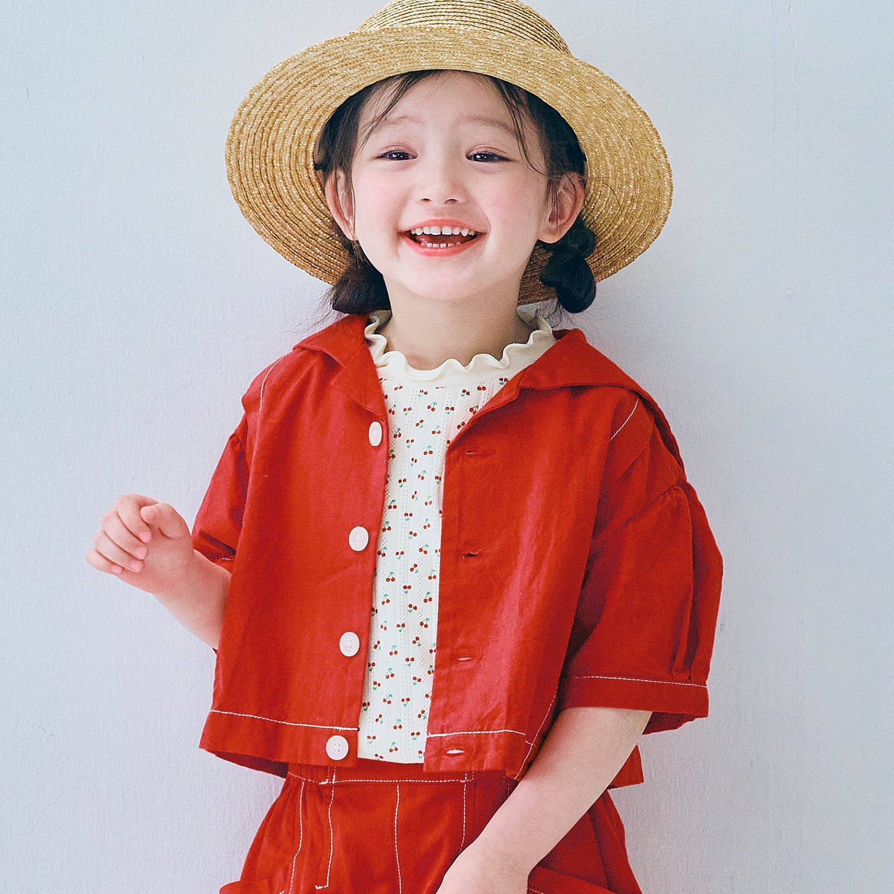 p.premier（ピードットプルミエ） 子供服 セーラー衿の 半袖