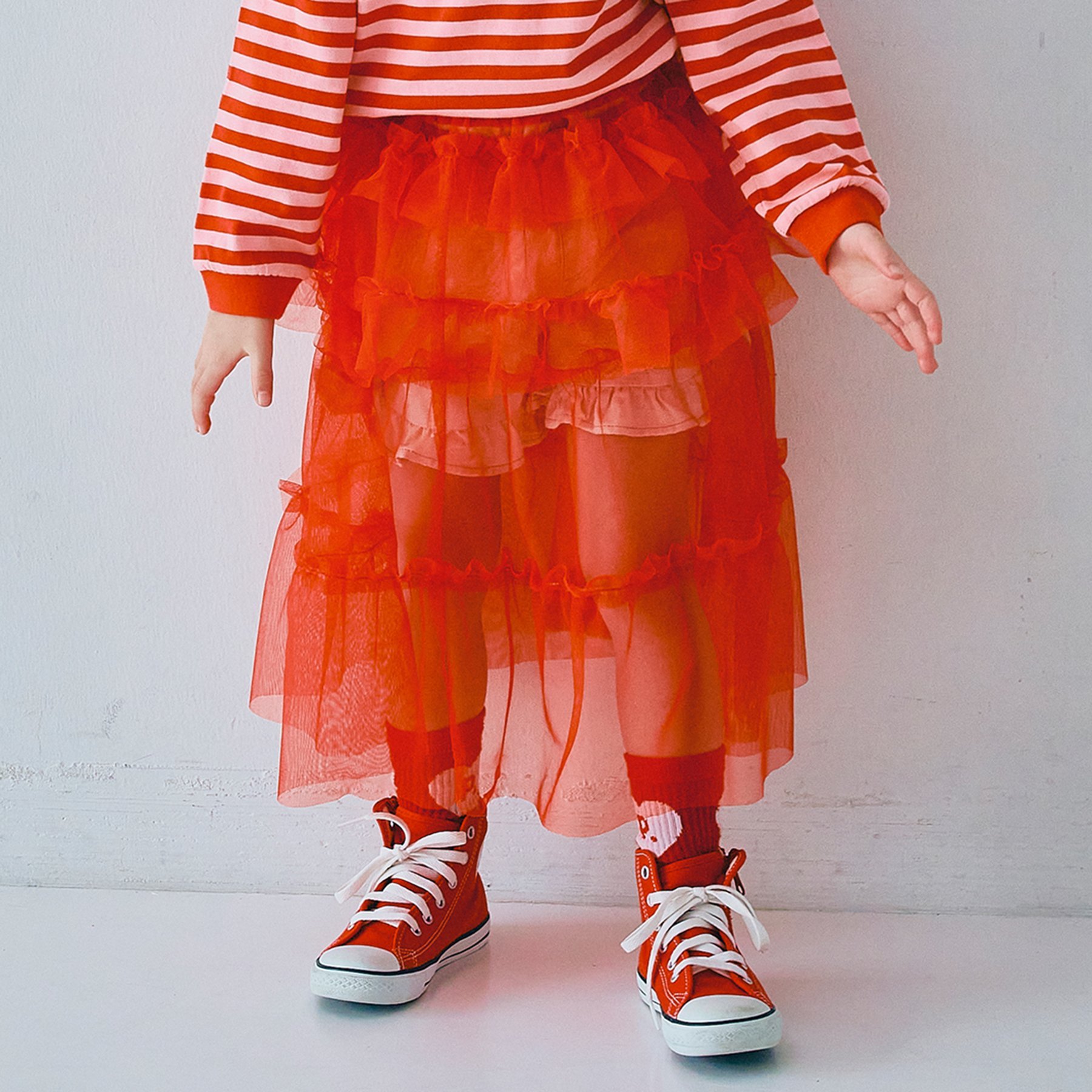 p.premier（ピードットプルミエ） 子供服 チュール 3WAY オーバー