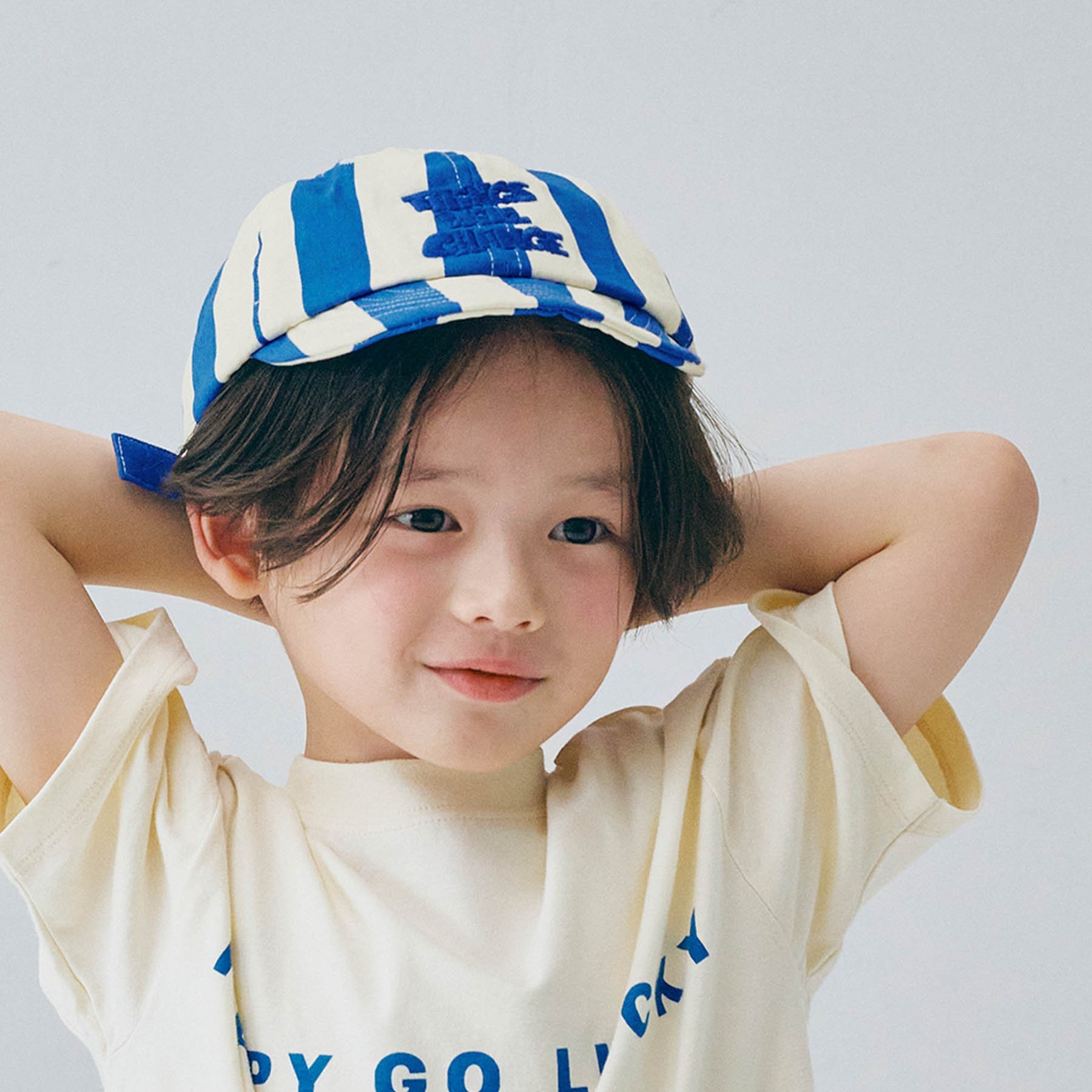 服/ファッション 小物 帽子 p.premier（ピードットプルミエ） 子供服 ロゴ 刺繍 キャップキッズ