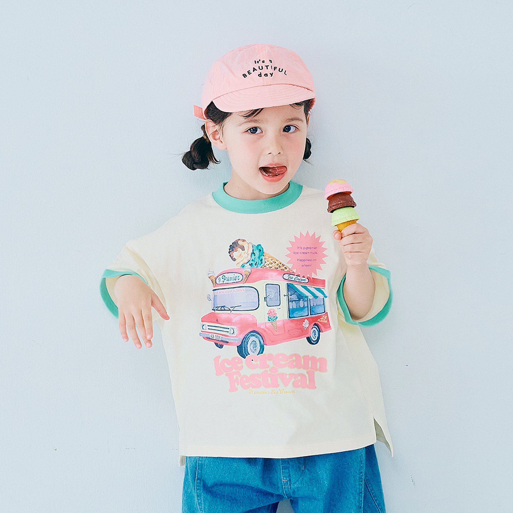 p.premier（ピードットプルミエ） 子供服 いろんなアイスちょーだい
