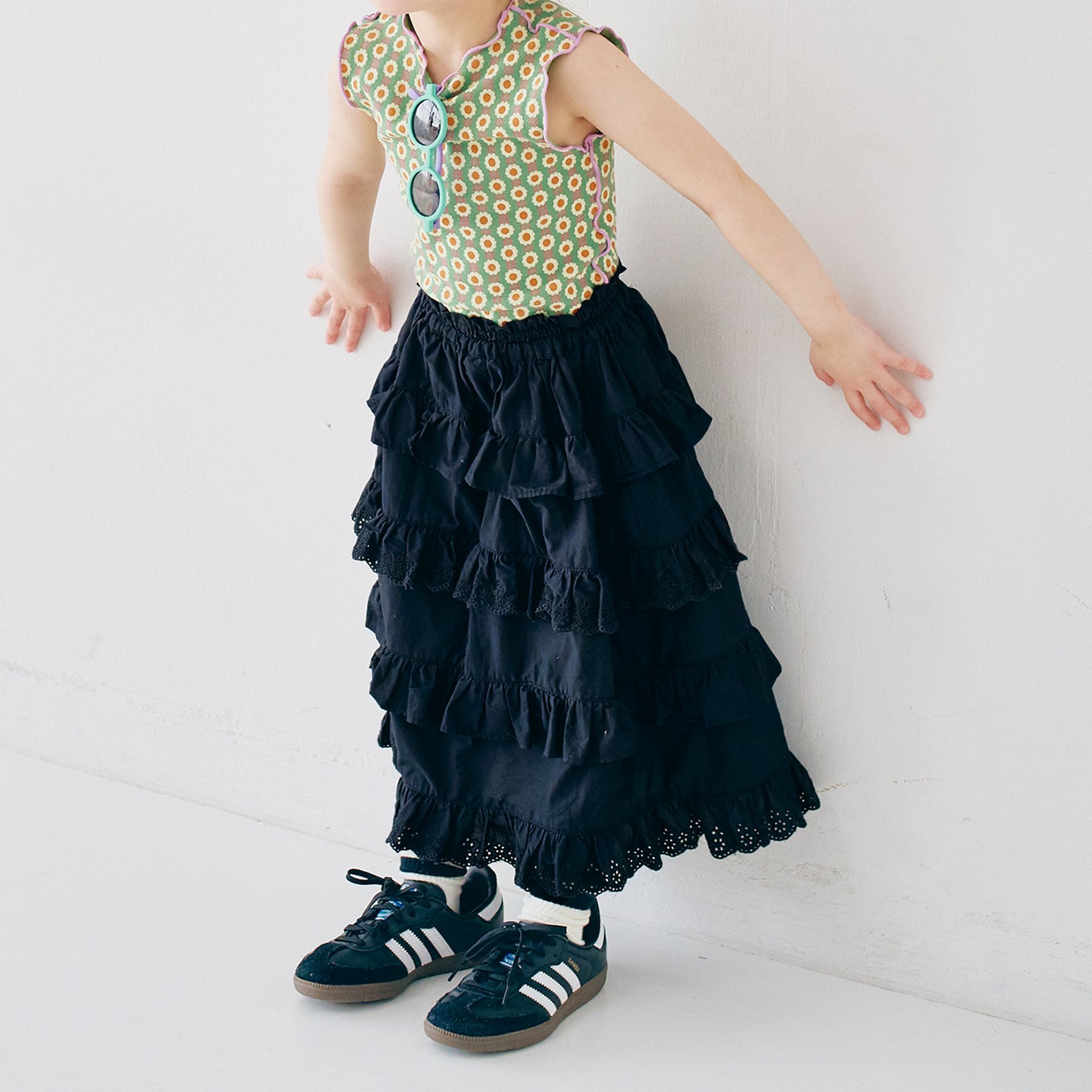 p.premier（ピードットプルミエ） 子供服 スカートにもなる2WAY