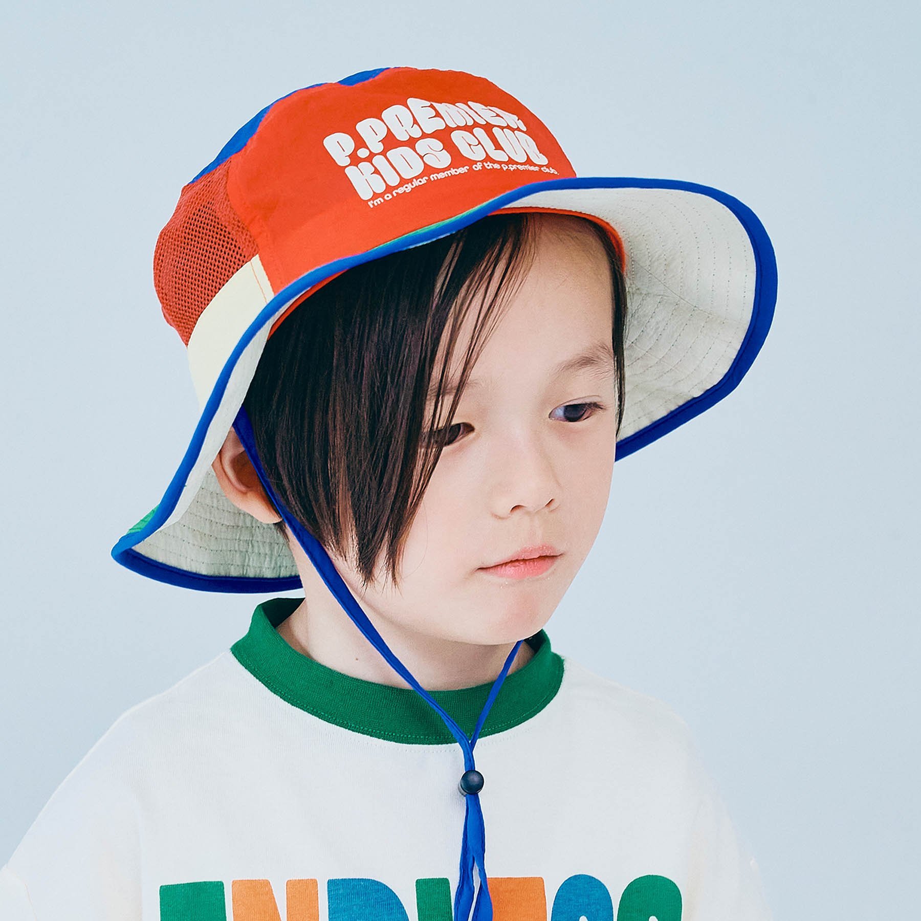 p.premier（ピードットプルミエ） 子供服 風通しのいい メッシュ切替