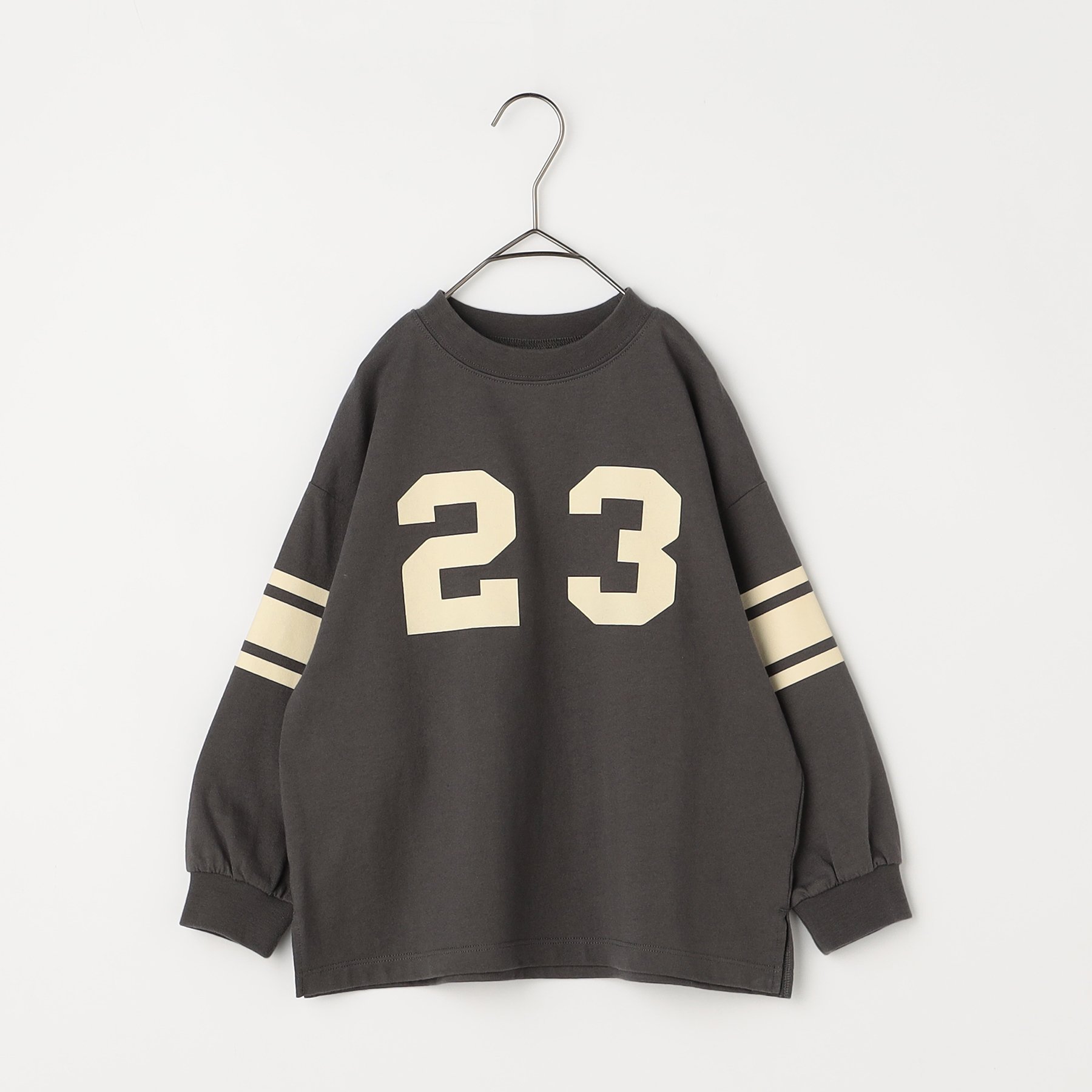 子供服 p.premier ピードットプルミエ イロチ買いしたい ナンバリングとロゴの 長袖 Tシャツ  ベビー シンプル かわいい カジュアル 2025秋冬 | p.premier | 02