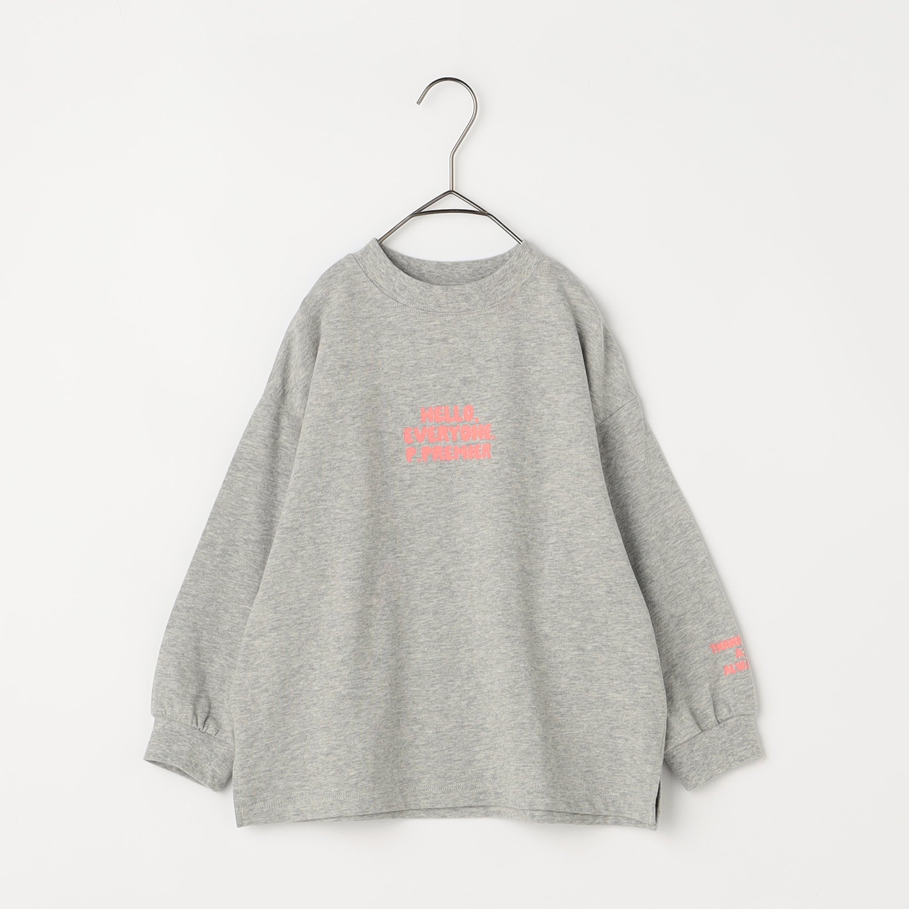 子供服 p.premier ピードットプルミエ イロチ買いしたい ナンバリングとロゴの 長袖 Tシャツ  ベビー シンプル かわいい カジュアル 2025秋冬 | p.premier | 04