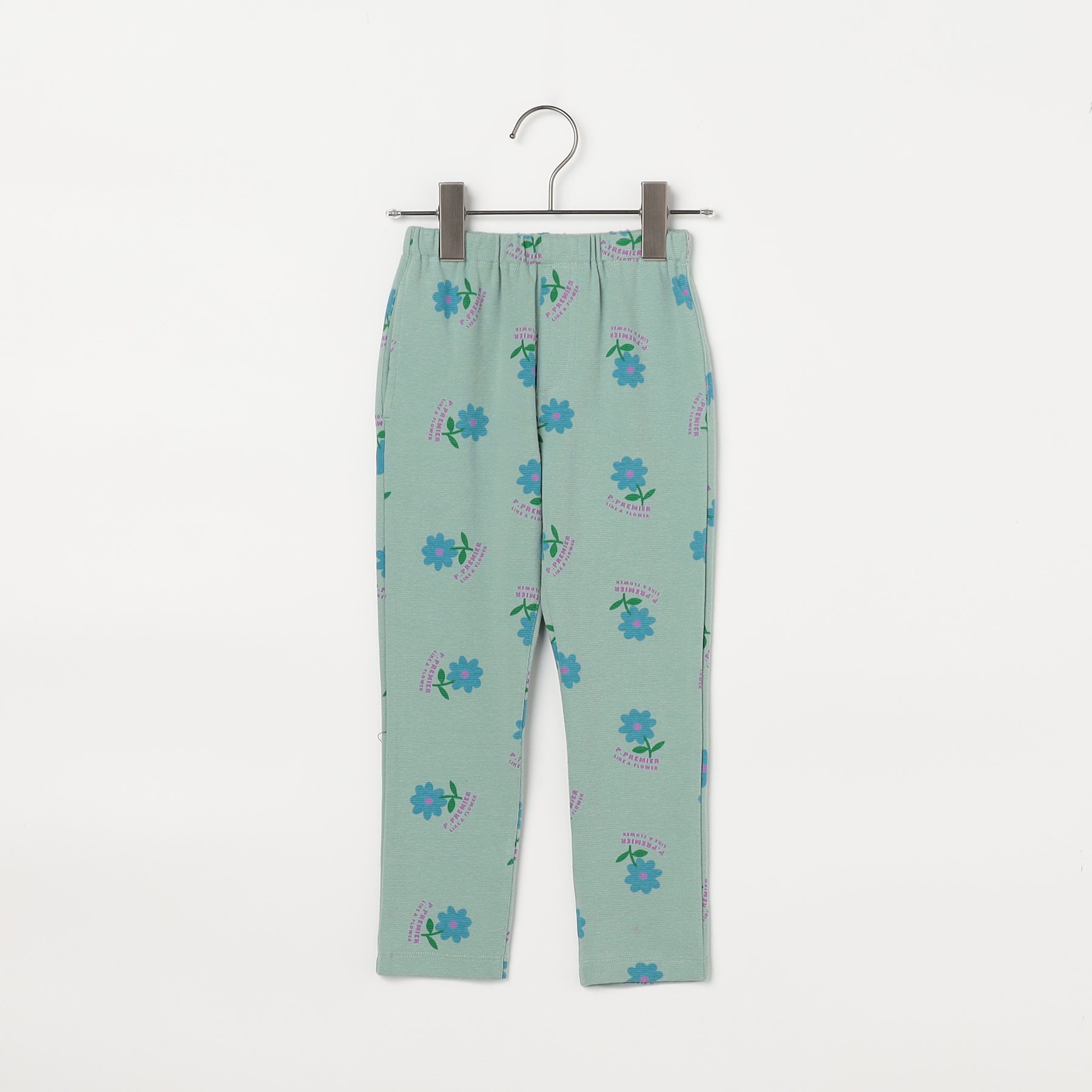 子供服 p.premier ピードットプルミエ イロチ買いしたい 総柄 ストレッチ レギンス パンツ ベビー のびのび シンプル かわいい 2025秋冬 | p.premier | 02